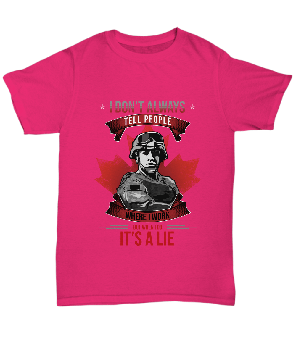 Shirt / Hoodie Canadian Veteran Lie