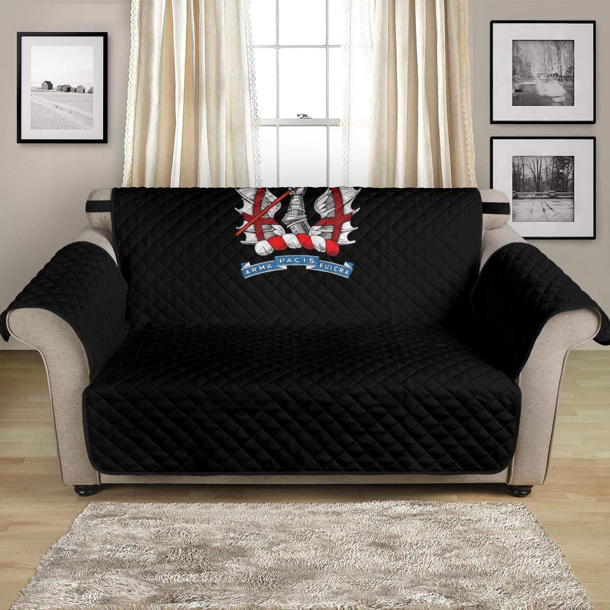 sofa protector 54" Honourable Artillery Company 2-Seat Sofa Protector