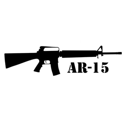 AR-15 Car Sticker