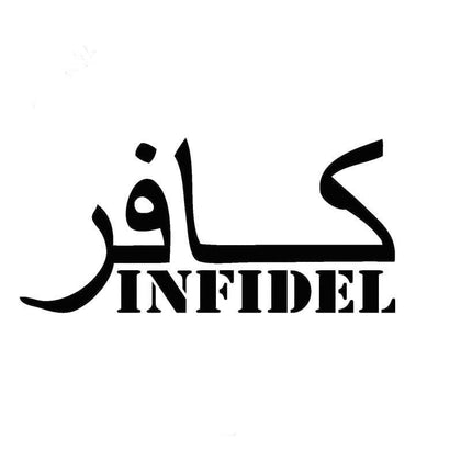 Infidel Bumper Sticker