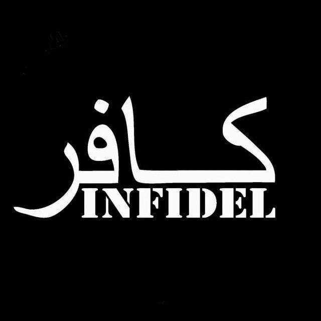 sticker Infidel Bumper Sticker