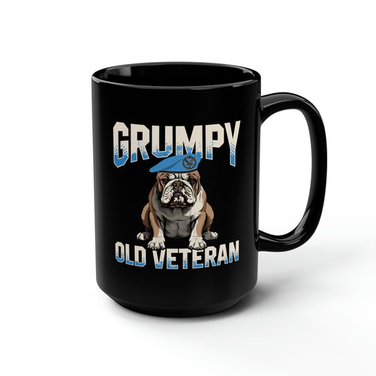 Grumpy Old Army Air Corps Veteran Jumbo Mug