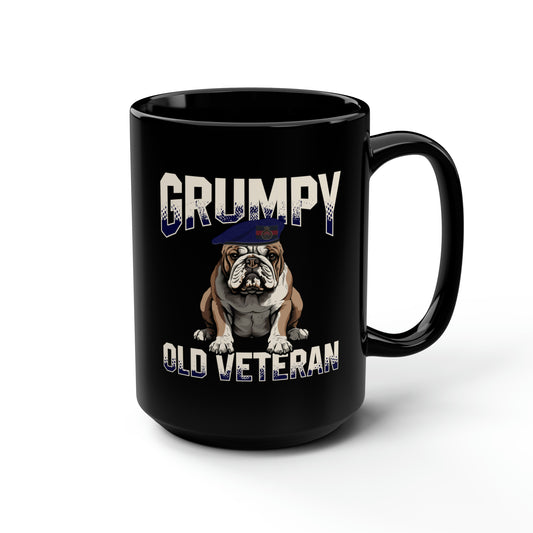 Grumpy Old Blues And Royals Veteran Jumbo Mug