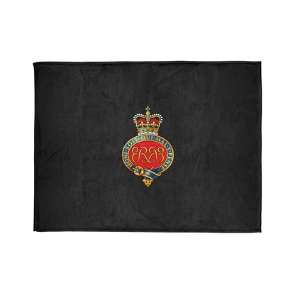 Grenadier Guards Fleece Blanket (Black Background)