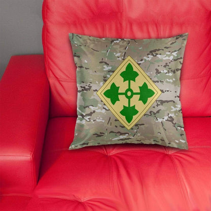 cushion cover 4th ID Color 4th Infantry Division Pillow Cover