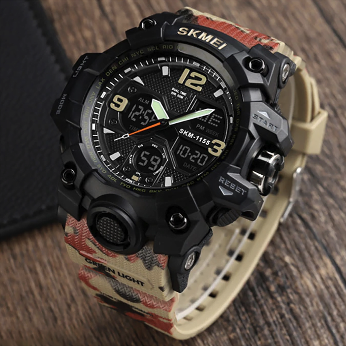 Camouflage Military Watch - SKMEI CAM19