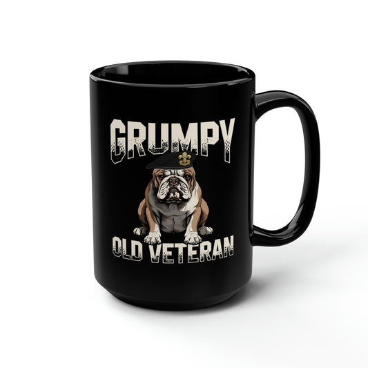 Mug 15oz Grumpy Old King's Regiment Veteran Jumbo Mug
