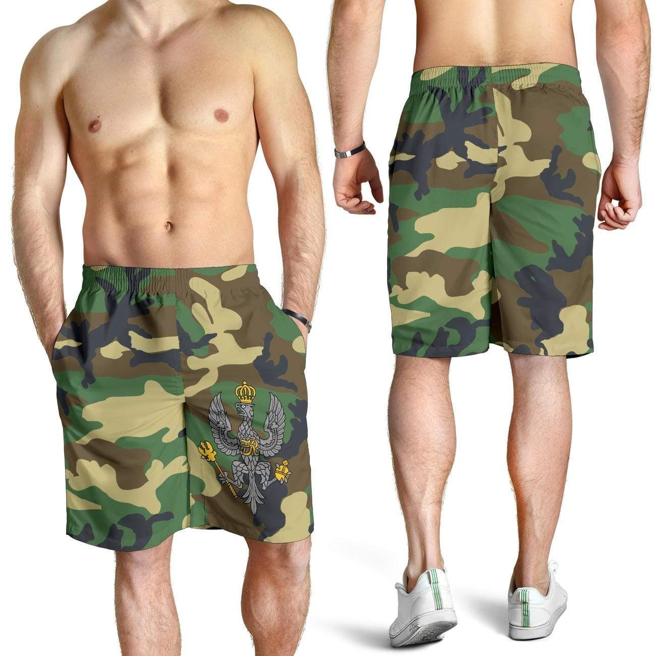 shorts King's Royal Hussars Camo Men's Shorts
