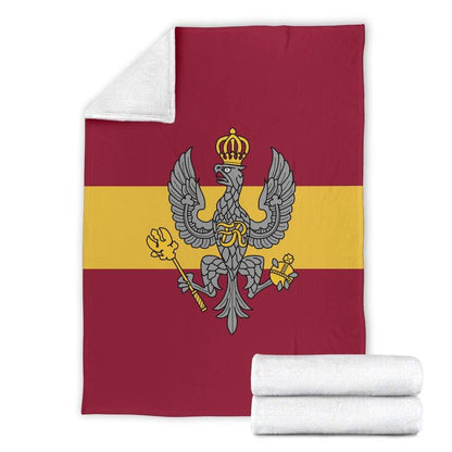 fleece blanket King's Royal Hussars Fleece Blanket