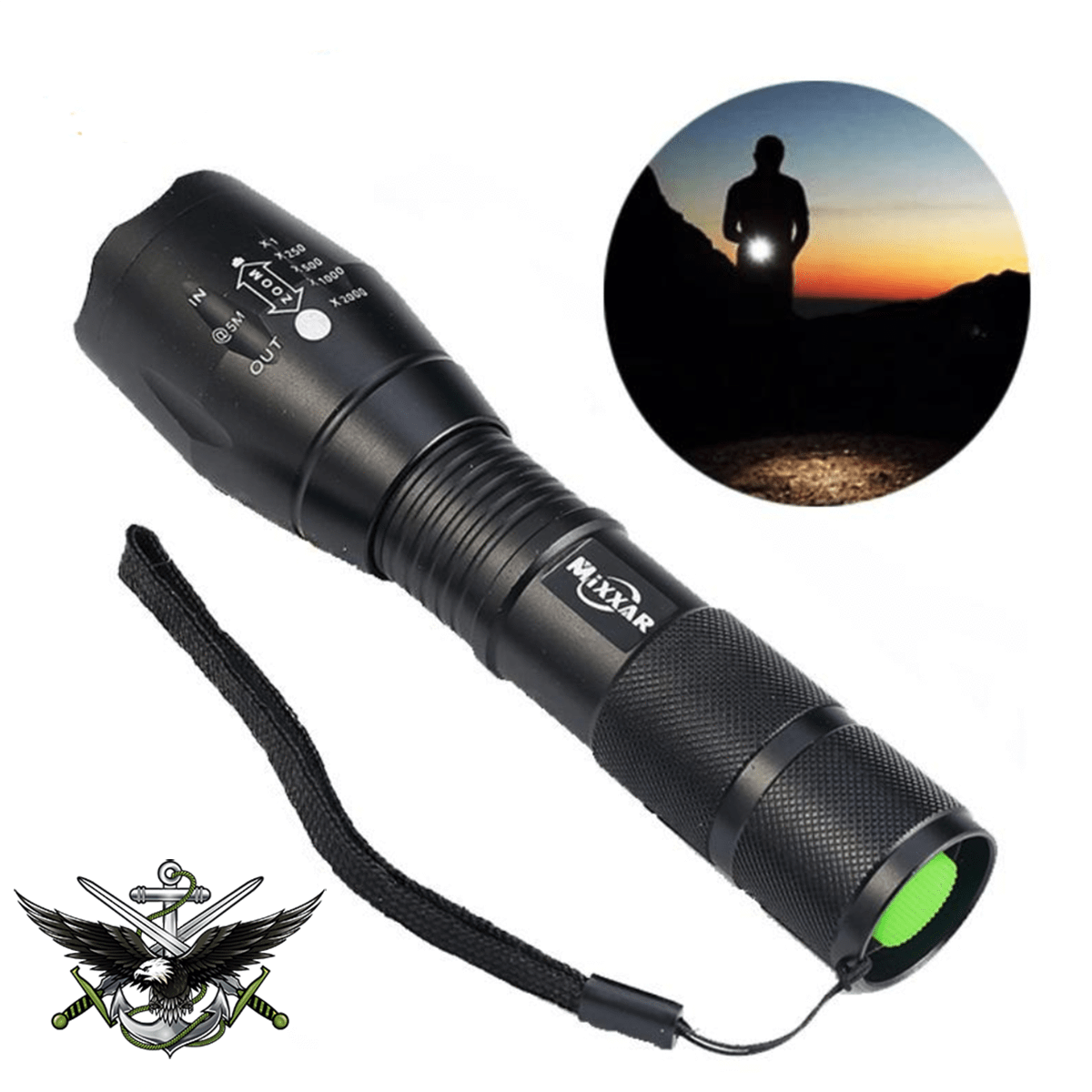 survival equipment United States LED High Power Torch/Flashlight