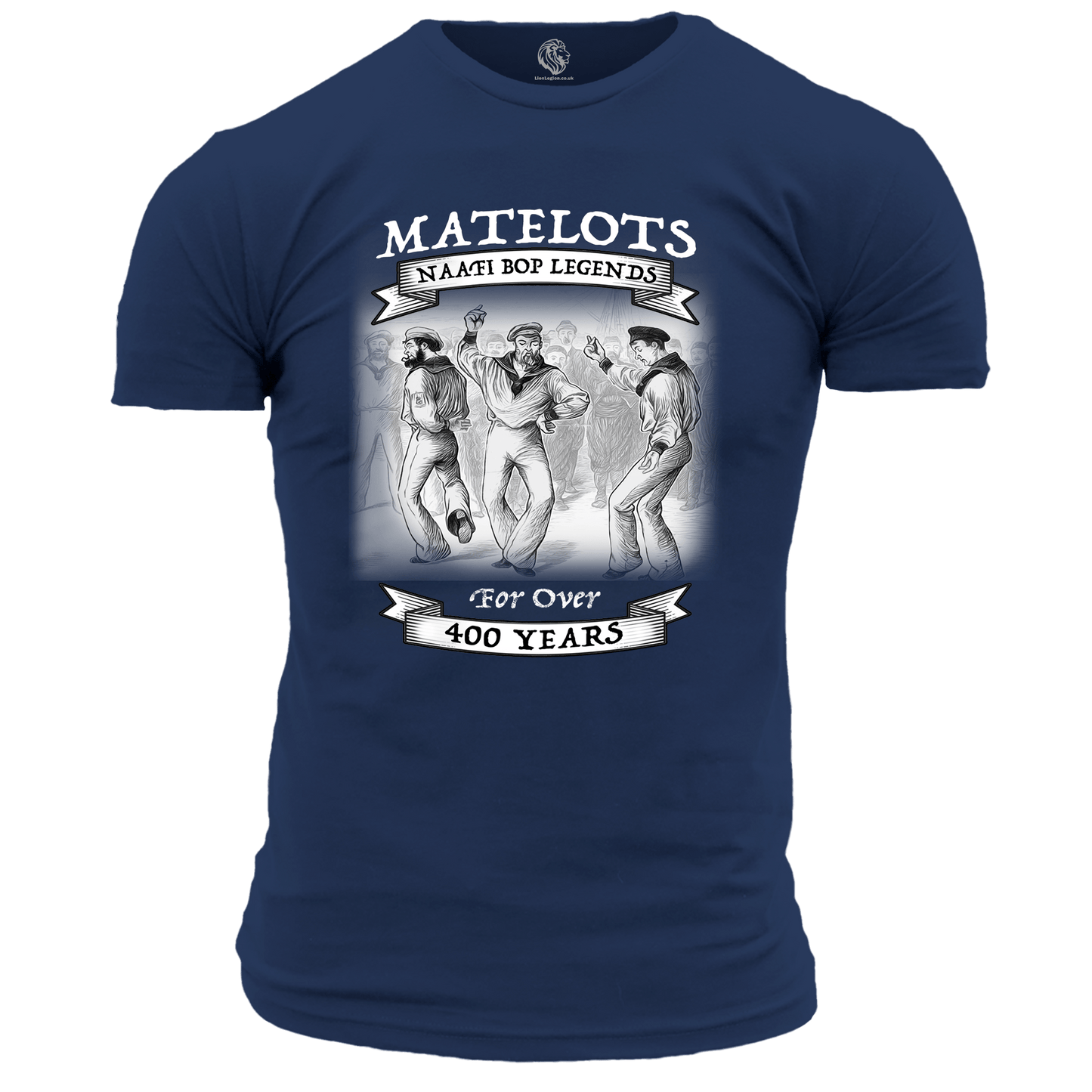 T-Shirt Navy / S Matelots NAAFI Bop Legends