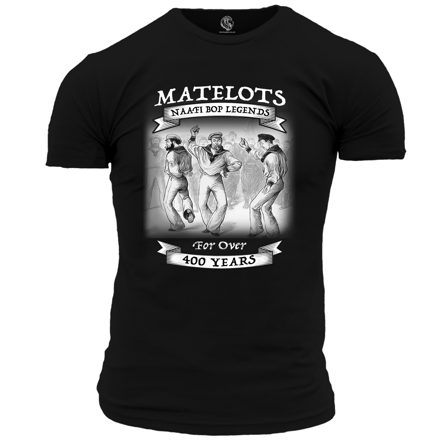 T-Shirt Black / S Matelots NAAFI Bop Legends