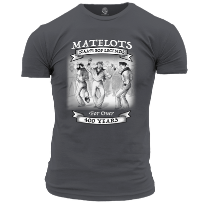 T-Shirt Charcoal / S Matelots NAAFI Bop Legends