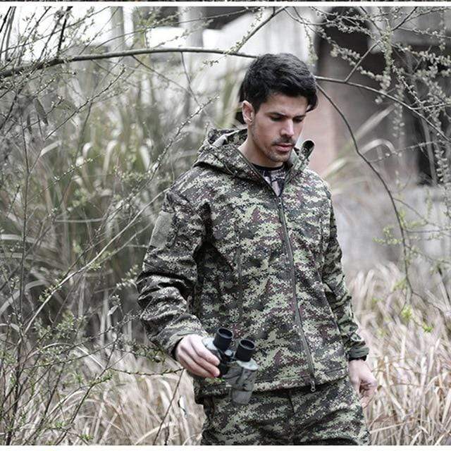 apparel Russian jungle / S Military TAD Camouflage Shark Skin