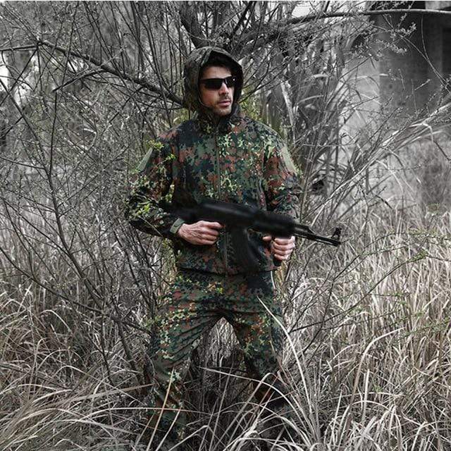 apparel German jungle / S Military TAD Camouflage Shark Skin