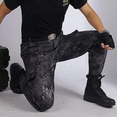 apparel Black Python / S Military Uniform Tactical Pants Men