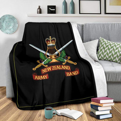 fleece blanket X-Large (80 x 60 inches / 200 x 150 cm) New Zealand Army Band Fleece Throw Blanket