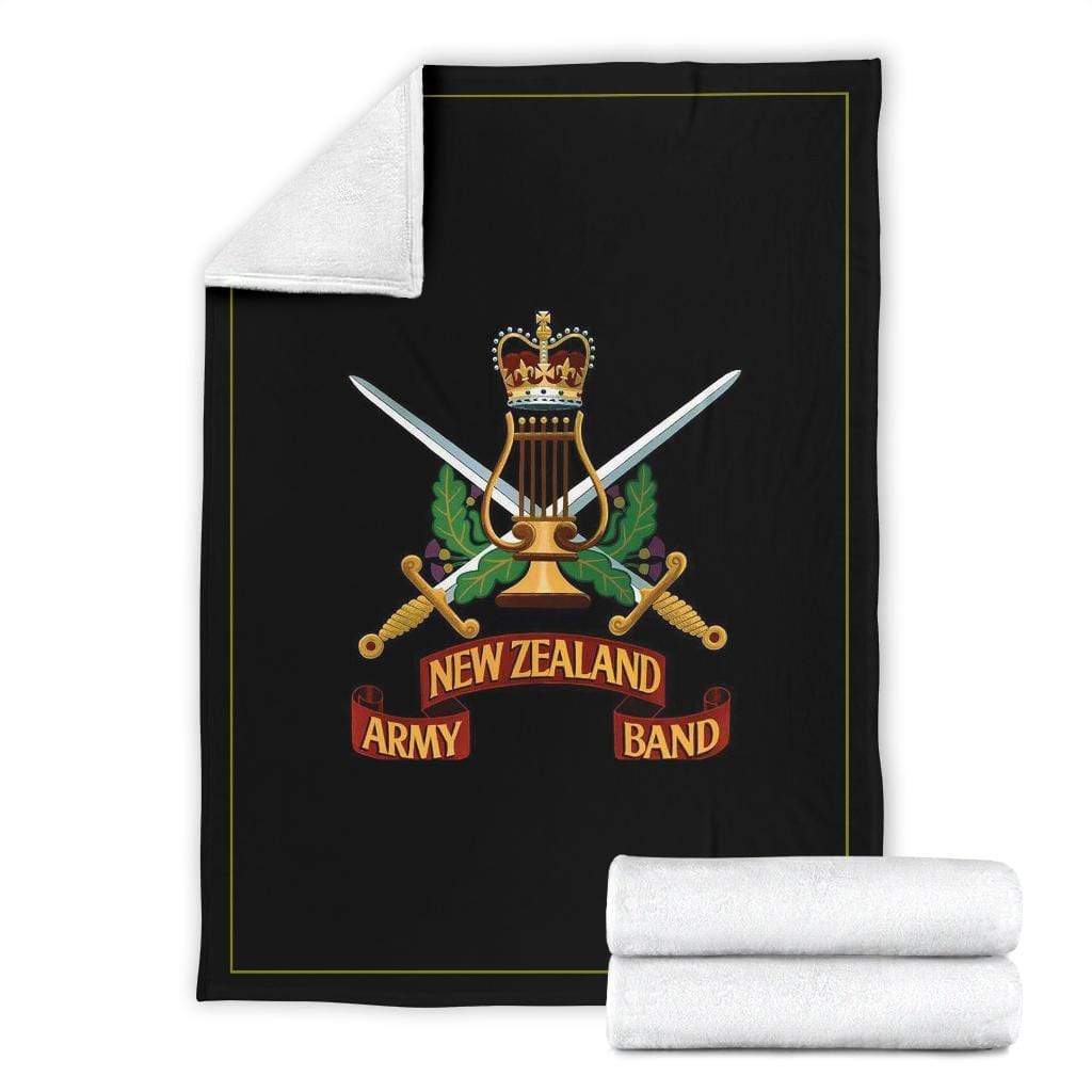 fleece blanket New Zealand Army Band Fleece Throw Blanket
