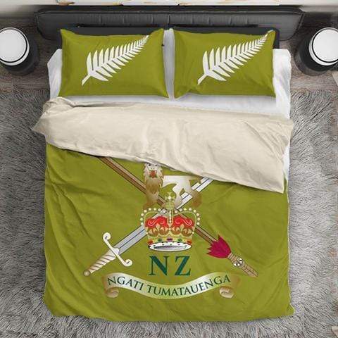 duvet Bedding Set - Beige - New Zealand / Twin New Zealand Army Duvet Cover + 2 Pillow Cases
