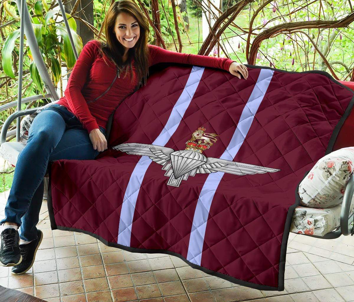quilt Twin (75 x 85 inches / 190 x 216 cm) Parachute Regiment Quilted Blanket