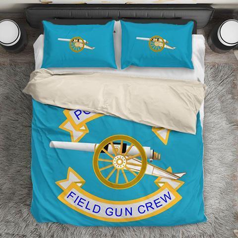 duvet Bedding Set - Beige - Portsmouth Field Gun / Twin Portsmouth Field Gun Duvet Cover + 2 Pillow Cases