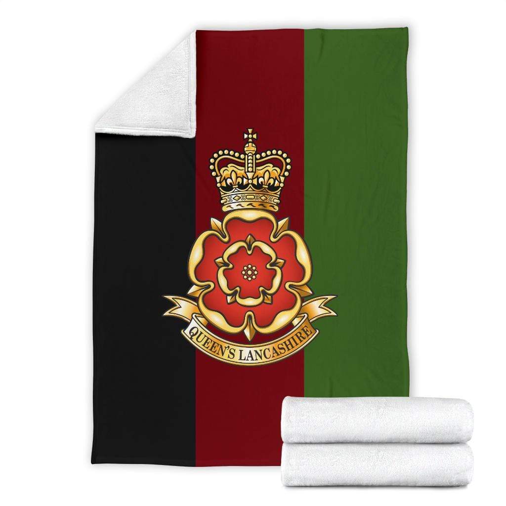 fleece blanket Queen's Lancashire Regiment Fleece Blanket