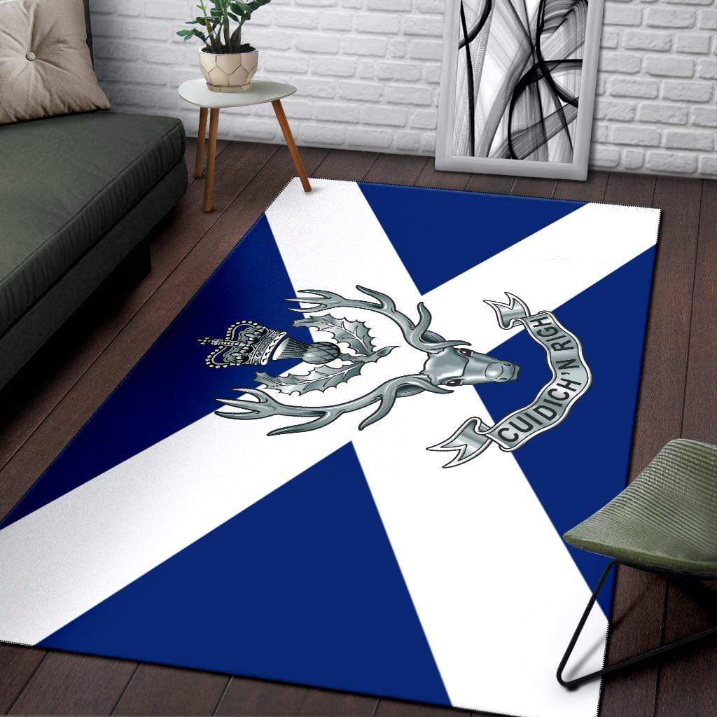 rug Large (5 X 8 FT) Queen's Own Highlanders Mat