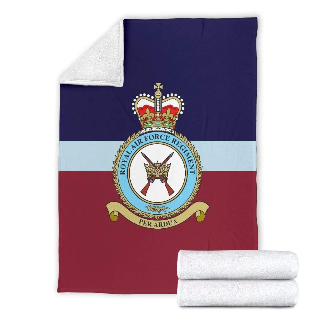 fleece blanket RAF Regiment Fleece Blanket