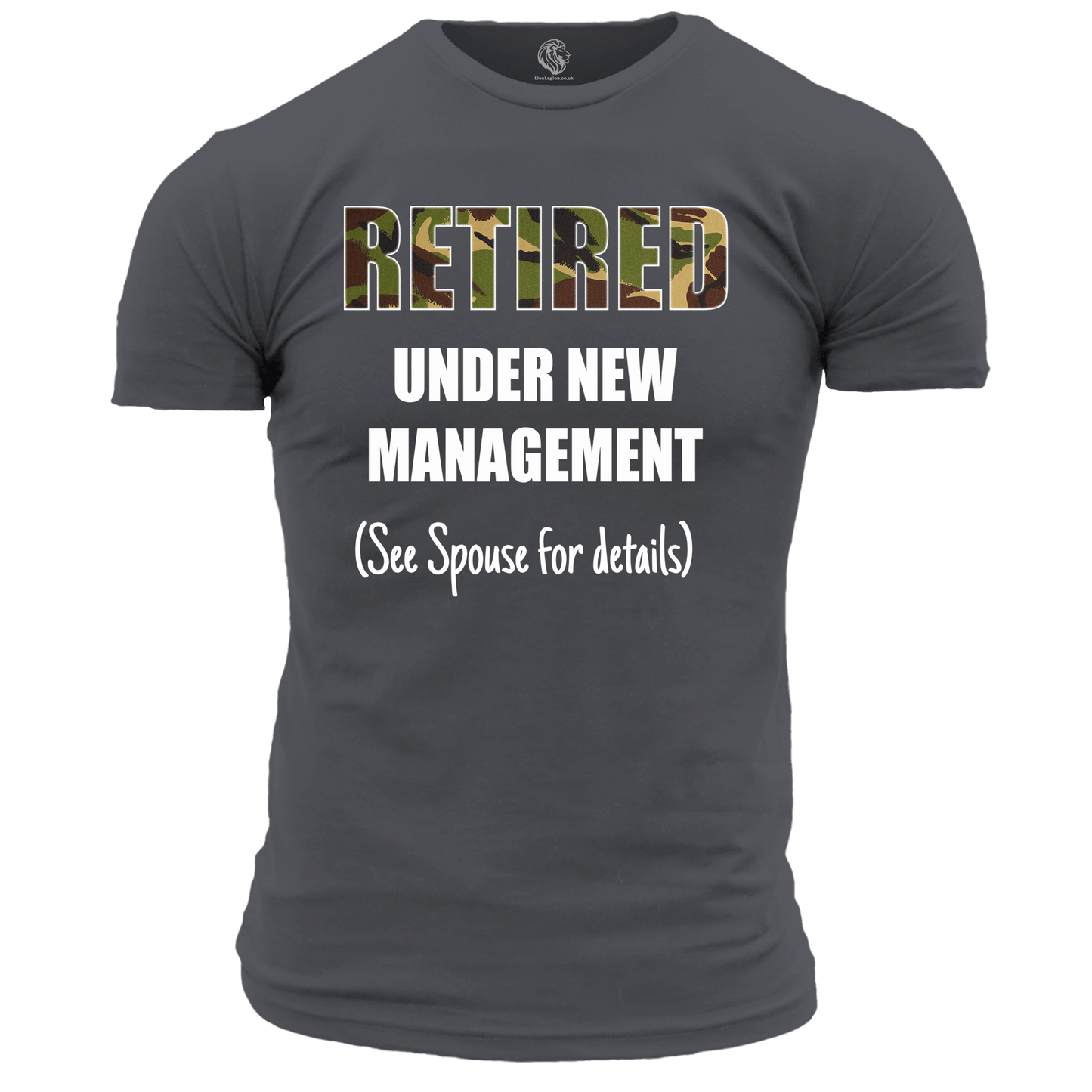 T-Shirt Charcoal / S Retired Under New Management