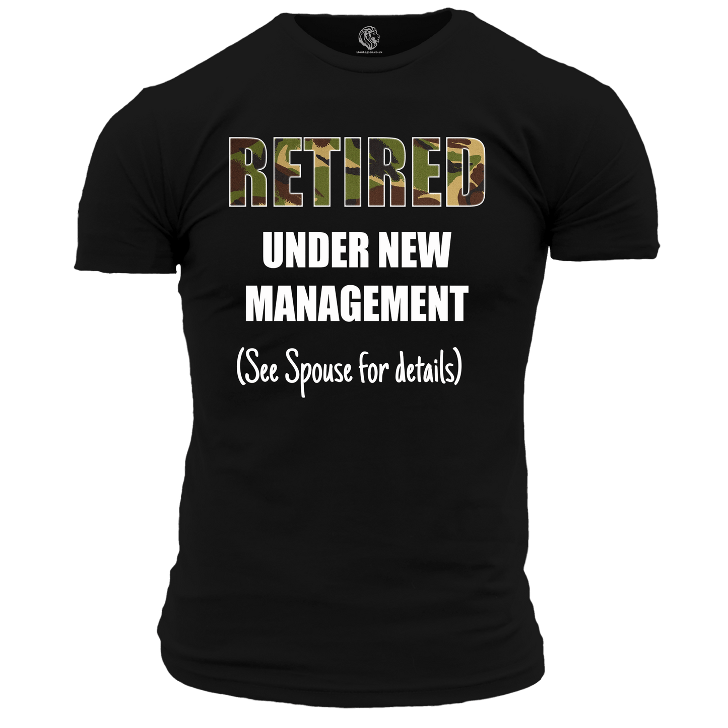 T-Shirt Black / S Retired Under New Management