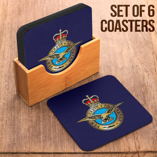 Coasters Square Coasters - Royal Air Force Coasters (6) / Set of 6 Royal Air Force Coasters (6)