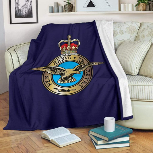 fleece blanket Youth (56 x 43 inches / 140 x 110 cm) Royal Air Force Fleece Blanket