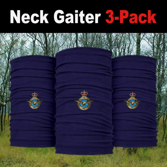 neck gaiter Bandana 3-Pack - Royal Air Force Neck Gaiter 3-Pack Royal Air Force Neck Gaiter/Headover 3-Pack