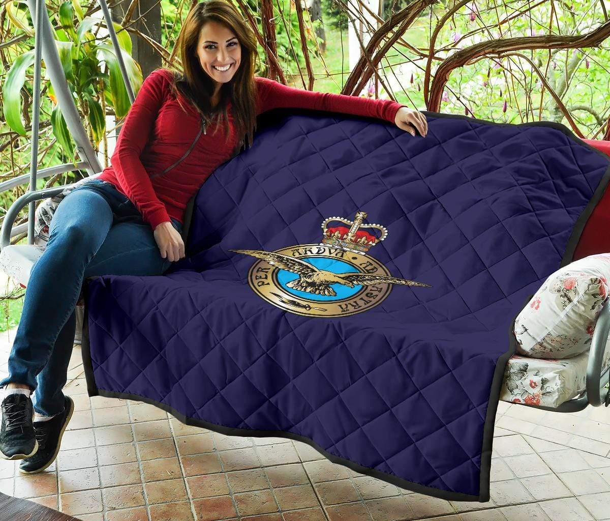 quilt Twin (75 x 85 inches / 190 x 216 cm) Royal Air Force Quilted Blanket
