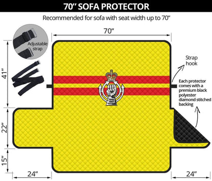 sofa protector 70" 70 Inch Sofa Royal Armoured Corps 3-Seat Sofa Protector