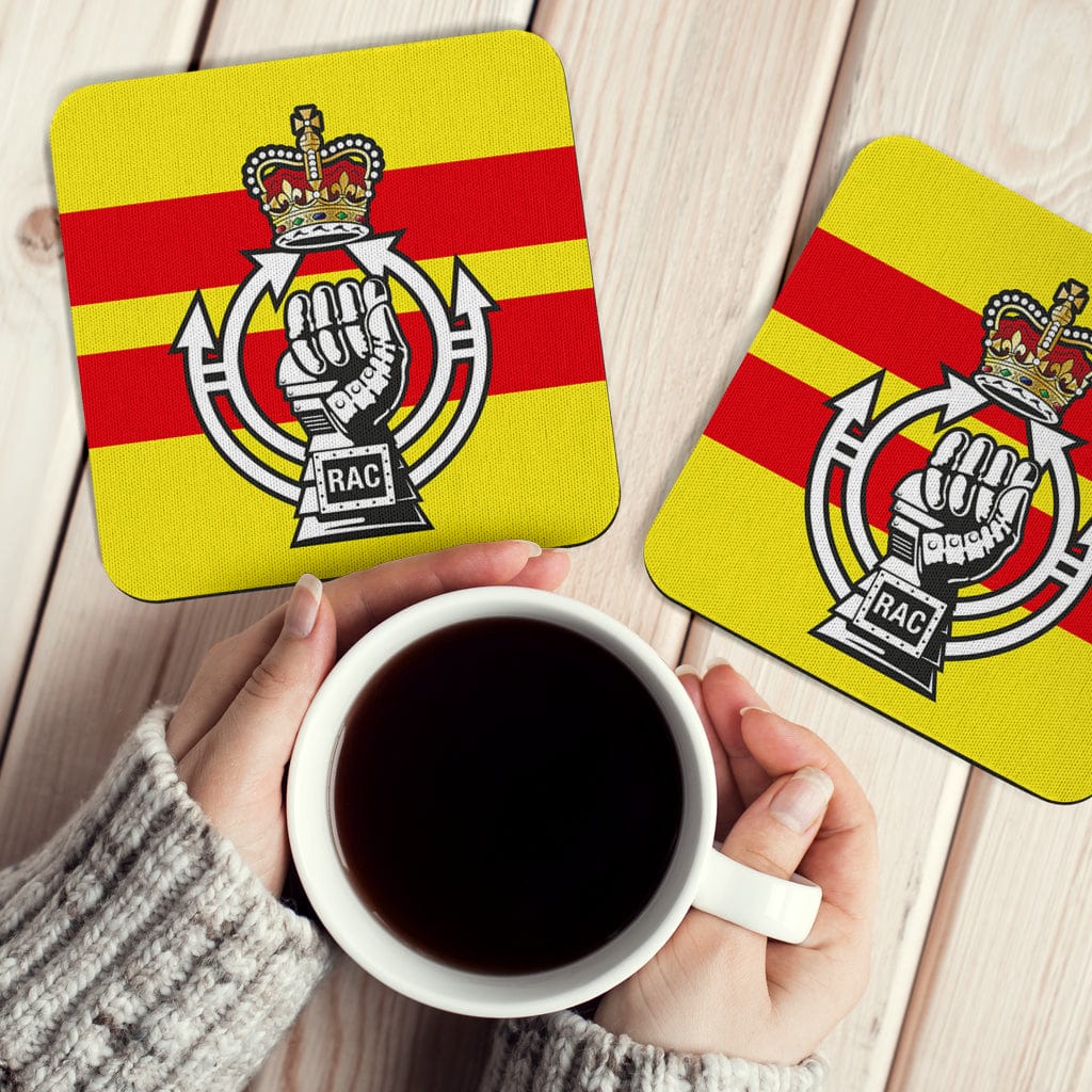 Coasters Square Coasters - Royal Armoured Corps Coasters (6) / Set of 6 Royal Armoured Corps Coasters (6)