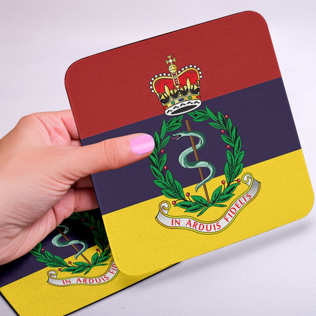 Coasters Square Coasters - Royal Army Medical Corps Coasters (6) / Set of 6 Royal Army Medical Corps Coasters (6)