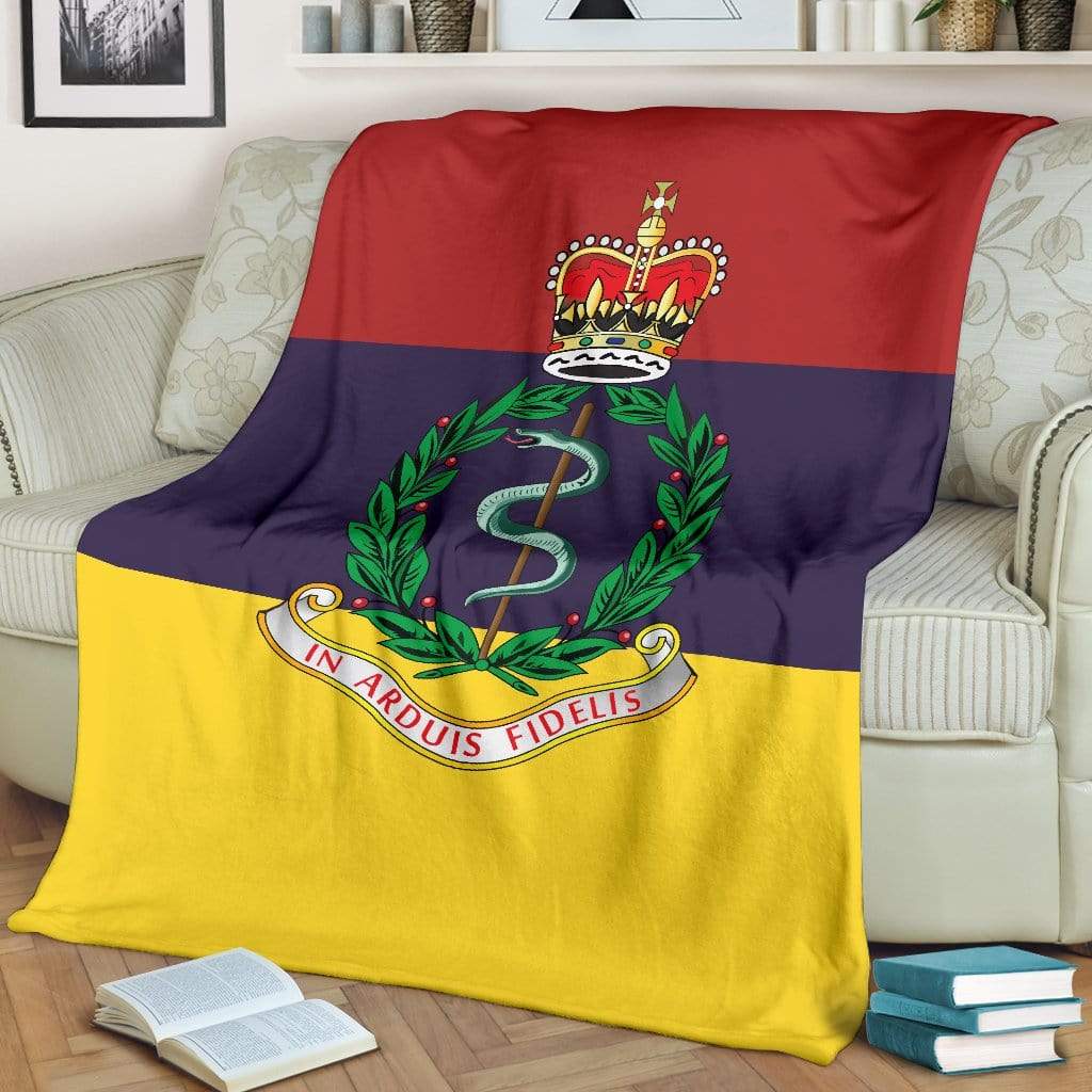 fleece blanket Royal Army Medical Corps Fleece Blanket