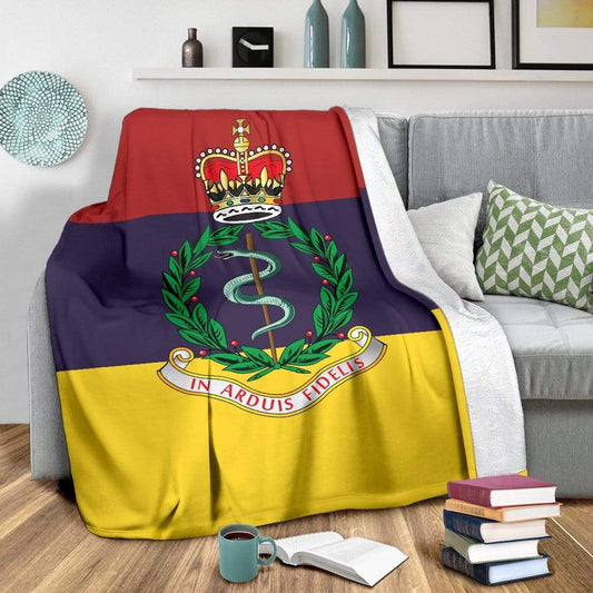 fleece blanket Youth (56 x 43 inches / 140 x 110 cm) Royal Army Medical Corps Fleece Blanket
