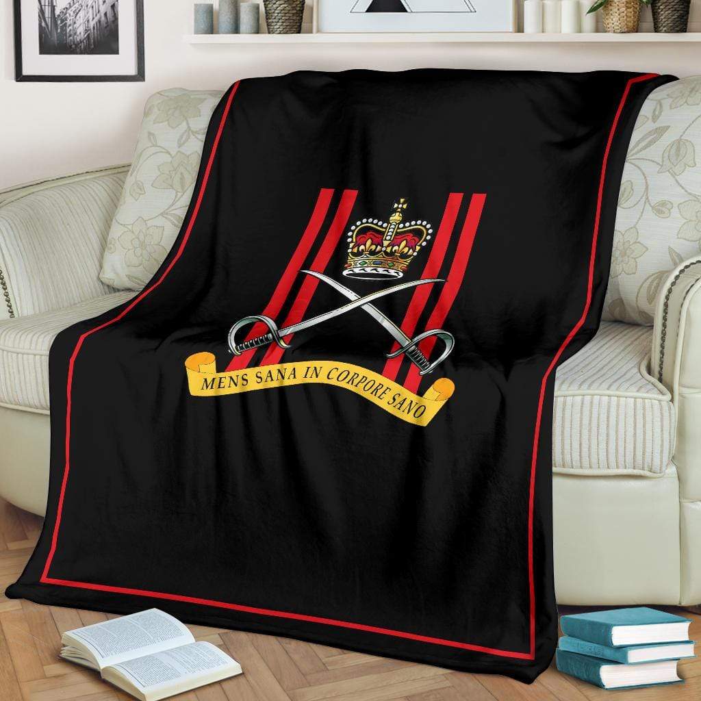 fleece blanket Large (70 x 54 inches / 180 x 140 cm) Royal Army Physical Training Corps Fleece Blanket