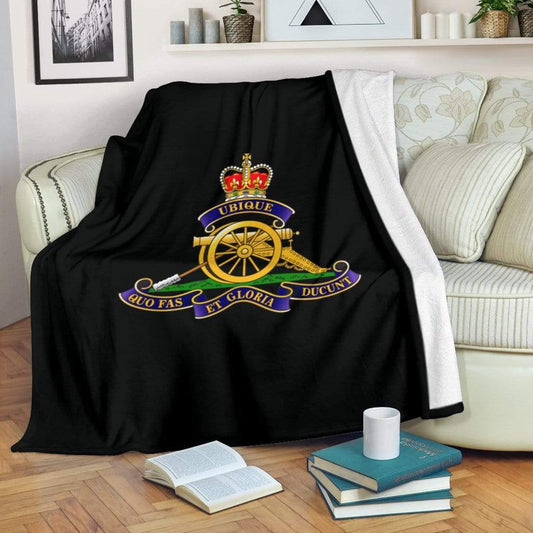 fleece blanket Youth (56 x 43 inches / 140 x 110 cm) Royal Artillery Fleece Blanket