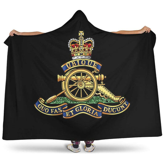 premium hooded blanket Royal Artillery Premium Hooded Blanket