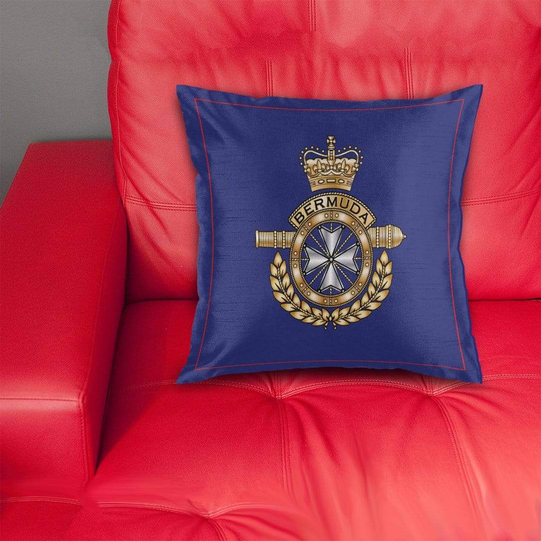 cushion cover Royal Bermuda Regiment Red Pinstripe Royal Bermuda Regiment Cushion Cover