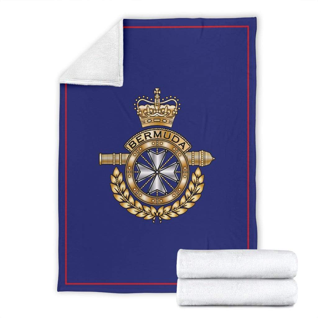 fleece blanket Royal Bermuda Regiment Fleece Blanket