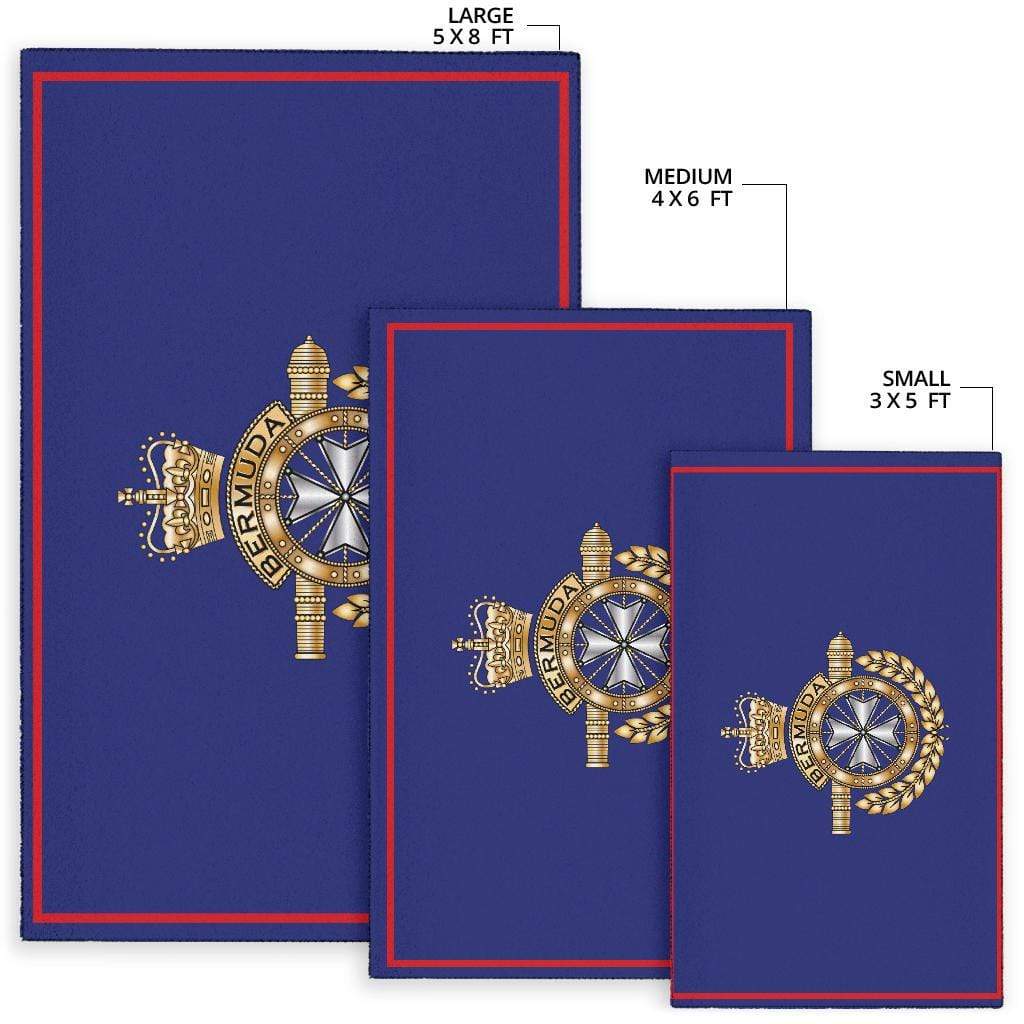 rug Royal Bermuda Regiment Mat