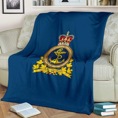 fleece blanket Royal Canadian Navy Fleece Throw Blanket