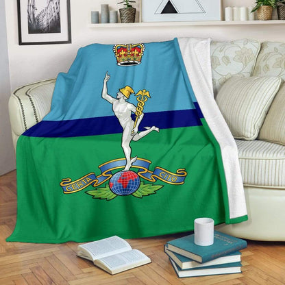 fleece blanket Royal Corps Of Signals Fleece Blanket