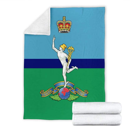 fleece blanket Royal Corps Of Signals Fleece Blanket
