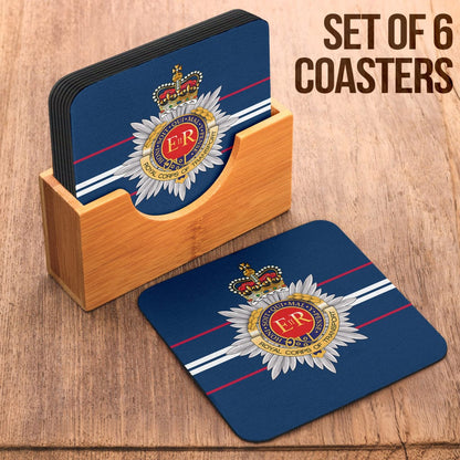 Coasters Square Coasters - Royal Corps Of Transport Coasters (6) / Set of 6 Royal Corps Of Transport Coasters (6)