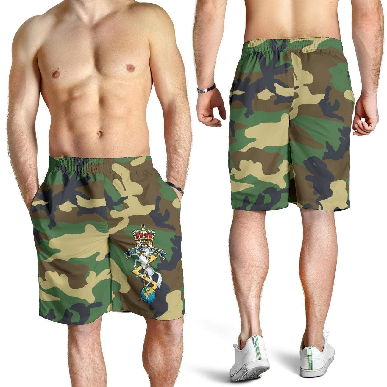 shorts Royal Electrical and Mechanical Engineers Camo Men's Short